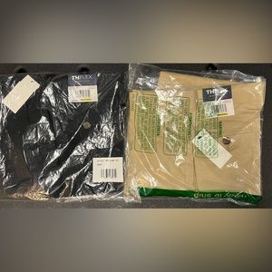 Tommy Hilfiger TH Flex Boys' Flat-Front Dress Pant, Straight Navy & Khaki Sz 14